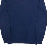 REISS Mens Jumper Blue Tight Knit Wool M