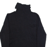 MAX&CO Womens Top Black Roll Neck Long Sleeve L