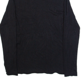 MAX&CO Womens Top Black Roll Neck Long Sleeve L