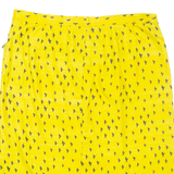 Womens Straight Skirt Yellow Midi XL