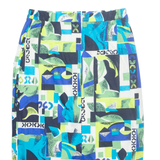 Womens Straight Skirt Blue Midi M