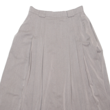 VERACI Womens Pleated Skirt Brown Long UK 14