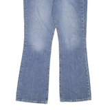 LEVI'S Nouveau Womens Jeans Blue Regular Bootcut Stone Wash W38 L34