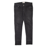 VANS Mens Jeans Black Regular Skinny W34 L30
