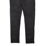 VANS Mens Jeans Black Regular Skinny W34 L30