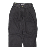 LA TALENTA Womens Jeans Black Regular Tapered W28 L31