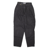 LA TALENTA Womens Jeans Black Regular Tapered W28 L31