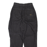 LA TALENTA Womens Jeans Black Regular Tapered W28 L31