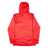 NIKE I2i International Soccer Academy Mens Track Jacket Red Hooded M