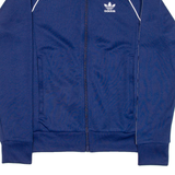ADIDAS Mens Track Jacket Blue XS