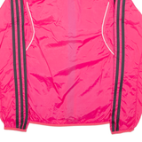 ADIDAS Womens Shell Jacket Pink Nylon UK 8