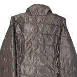 DKNY Insulated Womens Puffer Jacket Brown M