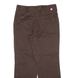 DICKIES Workwear Mens Trousers Brown Regular Straight W31 L25