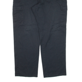 DICKIES Cargo Workwear Mens Trousers Black Relaxed Straight W40 L32