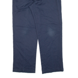 DICKIES 874 Workwear Mens Trousers Blue Regular Straight W36 L30