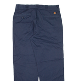 DICKIES 874 Workwear Mens Trousers Blue Regular Straight W36 L30