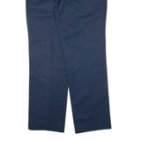 DICKIES Workwear Mens Trousers Blue Regular Straight W30 L30