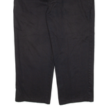 DICKIES Workwear Mens Trousers Black Loose Straight W38 L25
