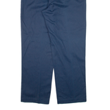 DICKIES Workwear Mens Trousers Blue Regular Straight W40 L32