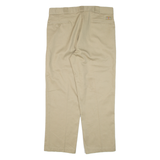 DICKIES Workwear Mens Trousers Beige Regular Straight W38 L20