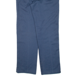 DICKIES Workwear Mens Trousers Blue Regular Straight W32 L32
