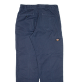DICKIES Workwear Mens Trousers Blue Regular Straight W32 L32