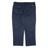 DICKIES Workwear Mens Trousers Blue Regular Straight W40 L30