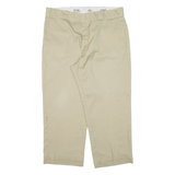 DICKIES 874 Workwear Mens Trousers Beige Regular Straight W34 L24