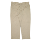 DICKIES Workwear Mens Trousers Beige Regular Straight W40 L28