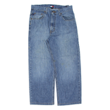 TOMMY HILFIGER Mens Jeans Blue Regular Straight Stone Wash W32 L25