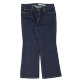 DKNY Petite Womens Jeans Blue Regular Bootcut W33 L27