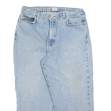 CALVIN KLEIN JEANS Petite Womens Jeans Blue Regular Straight Stone Wash W32 L24