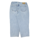 CALVIN KLEIN JEANS Petite Womens Jeans Blue Regular Straight Stone Wash W32 L24