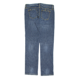TOMMY JEANS Womens Jeans Blue Slim Straight Stone Wash W32 L31