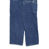 CALVIN KLEIN JEANS Womens Jeans Blue Relaxed Straight Stone Wash W34 L32