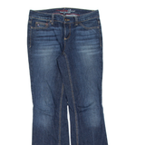 TOMMY HILFIGER Womens Jeans Blue Slim Bootcut Stone Wash W32 L33