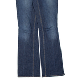 TOMMY HILFIGER Womens Jeans Blue Slim Bootcut Stone Wash W32 L33