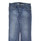 CALVIN KLEIN JEANS Womens Jeans Blue Slim Bootcut Stone Wash W36 L33