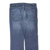 CALVIN KLEIN JEANS Womens Jeans Blue Slim Bootcut Stone Wash W36 L33