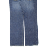 CALVIN KLEIN JEANS Womens Jeans Blue Slim Bootcut Stone Wash W36 L33