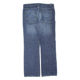 CALVIN KLEIN JEANS Womens Jeans Blue Slim Bootcut Stone Wash W36 L33