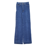 CALVIN KLEIN JEANS Womens Jeans Blue Slim Bootcut Stone Wash W26 L32