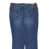LAUREN RALPH LAUREN Womens Jeans Blue Slim Straight Stone Wash W32 L27