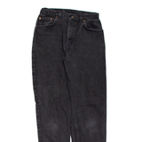 LEVI'S 551 Womens Jeans Black Regular Tapered Charcoal Wash W26 L31