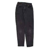 LEVI'S 551 Womens Jeans Black Regular Tapered Charcoal Wash W26 L31
