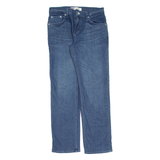 LEVI'S 514 Womens Jeans Blue Slim Straight Stone Wash W28 L28