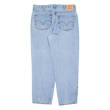 LEVI'S 560 Mens Jeans Blue Relaxed Tapered Stone Wash W38 L32