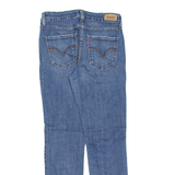 LEVI'S Mid Rise Womens Jeans Blue Slim Skinny Stone Wash W28 L30