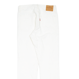 LEVI'S Distressed Womens Jeans White Slim Skinny W26 L27