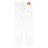 LEVI'S Distressed Womens Jeans White Slim Skinny W26 L27